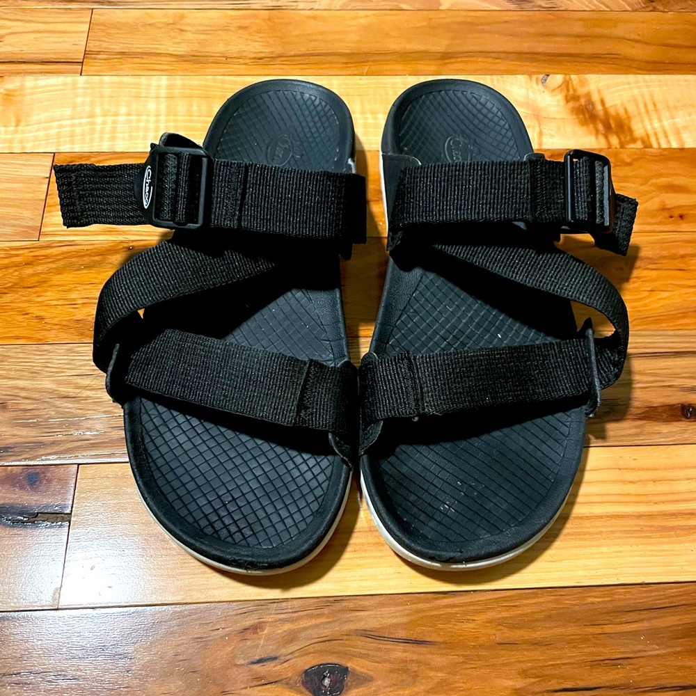 Chaco Men's/Unisex Black Strappy Sport Sandals